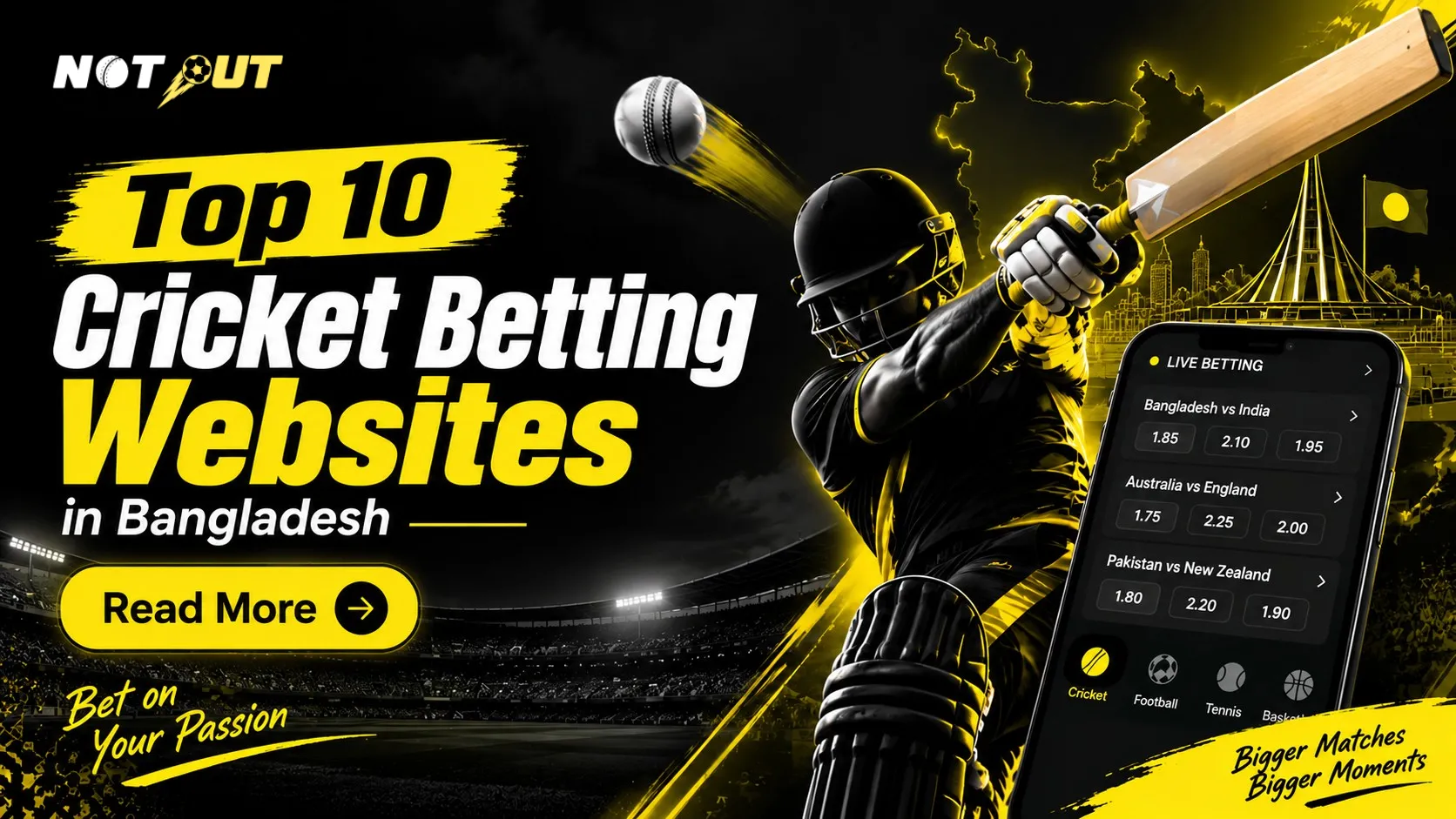 Top 10 Cricket Betting Websites in Bangladesh