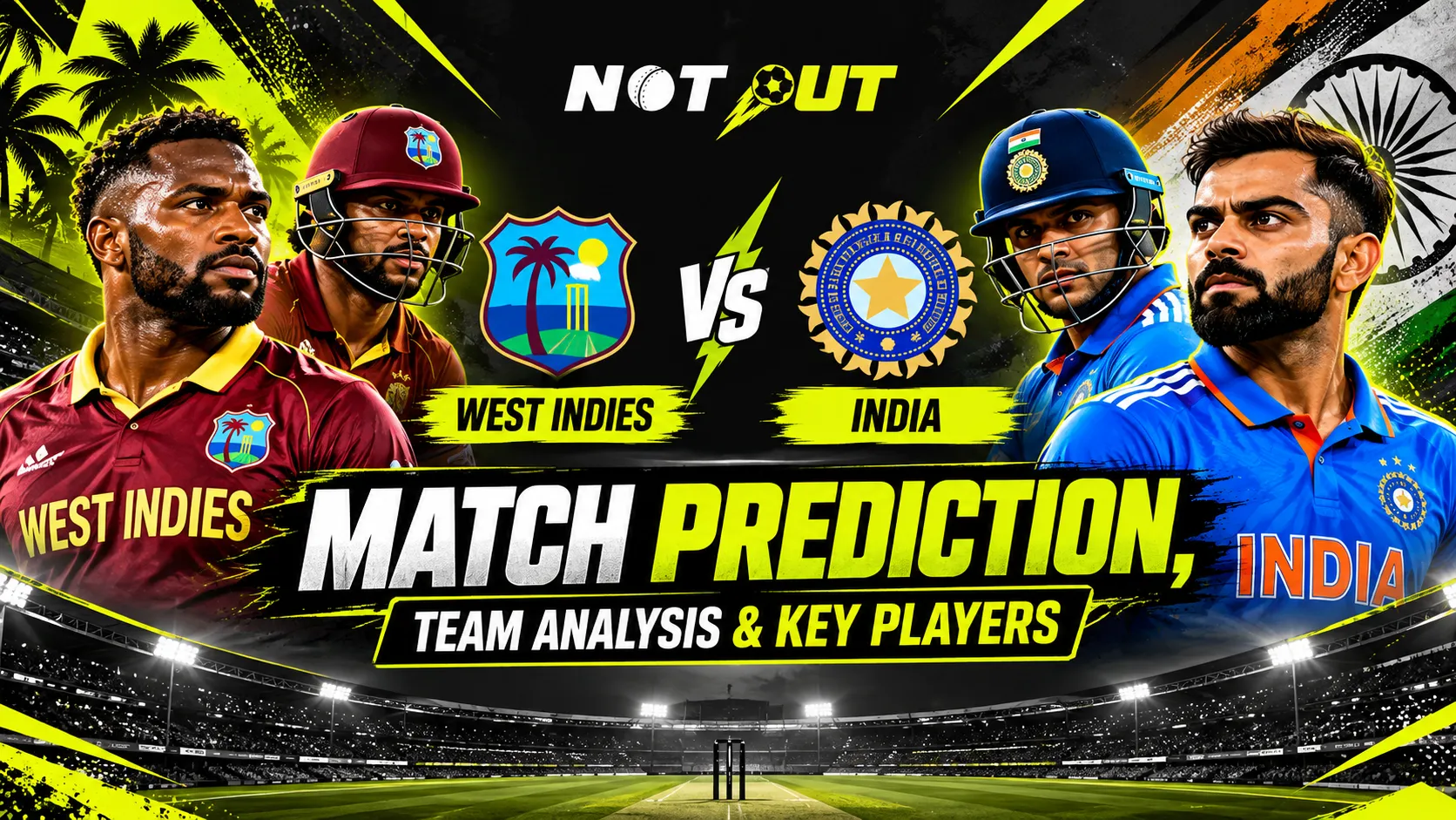 West Indies vs India 2nd ODI Match Prediction