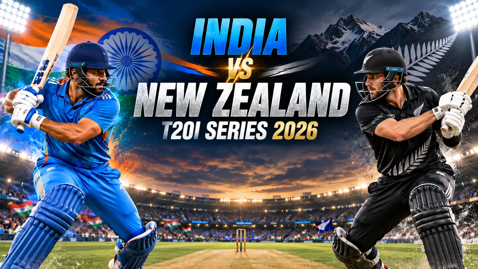India vs New Zealand_ T20I Showdown